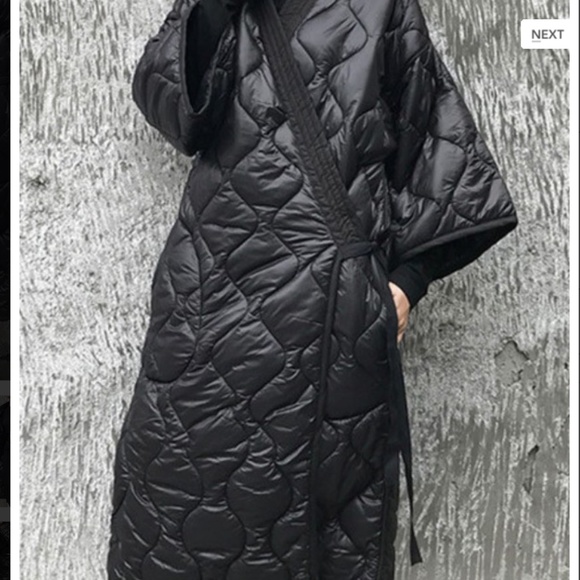 Soho Kimono Quilted Coat - Picture 3 of 3